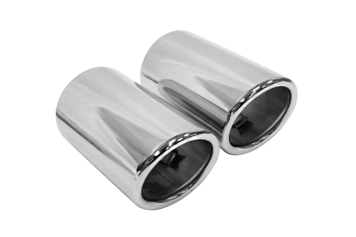 Double Exhaust Tip Chrome