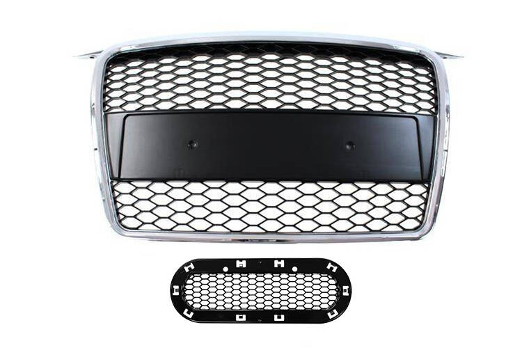 Grill Audi A3 8P RS-Style Chrome-Black 05-08