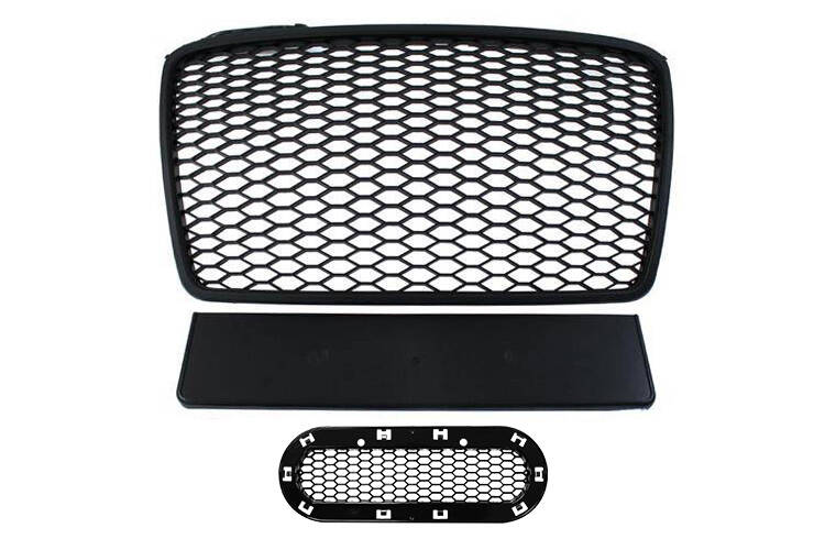 Grill Audi A4 B7 RS-Style Black 04-08
