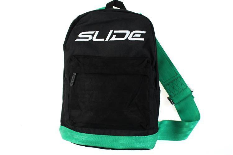 Backpack Slide Green Straps