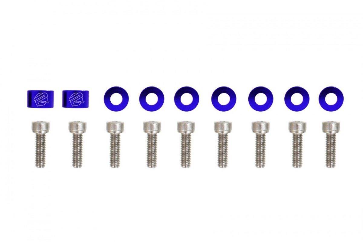 Decorative screws M8x1.25 25mm JDM Blue