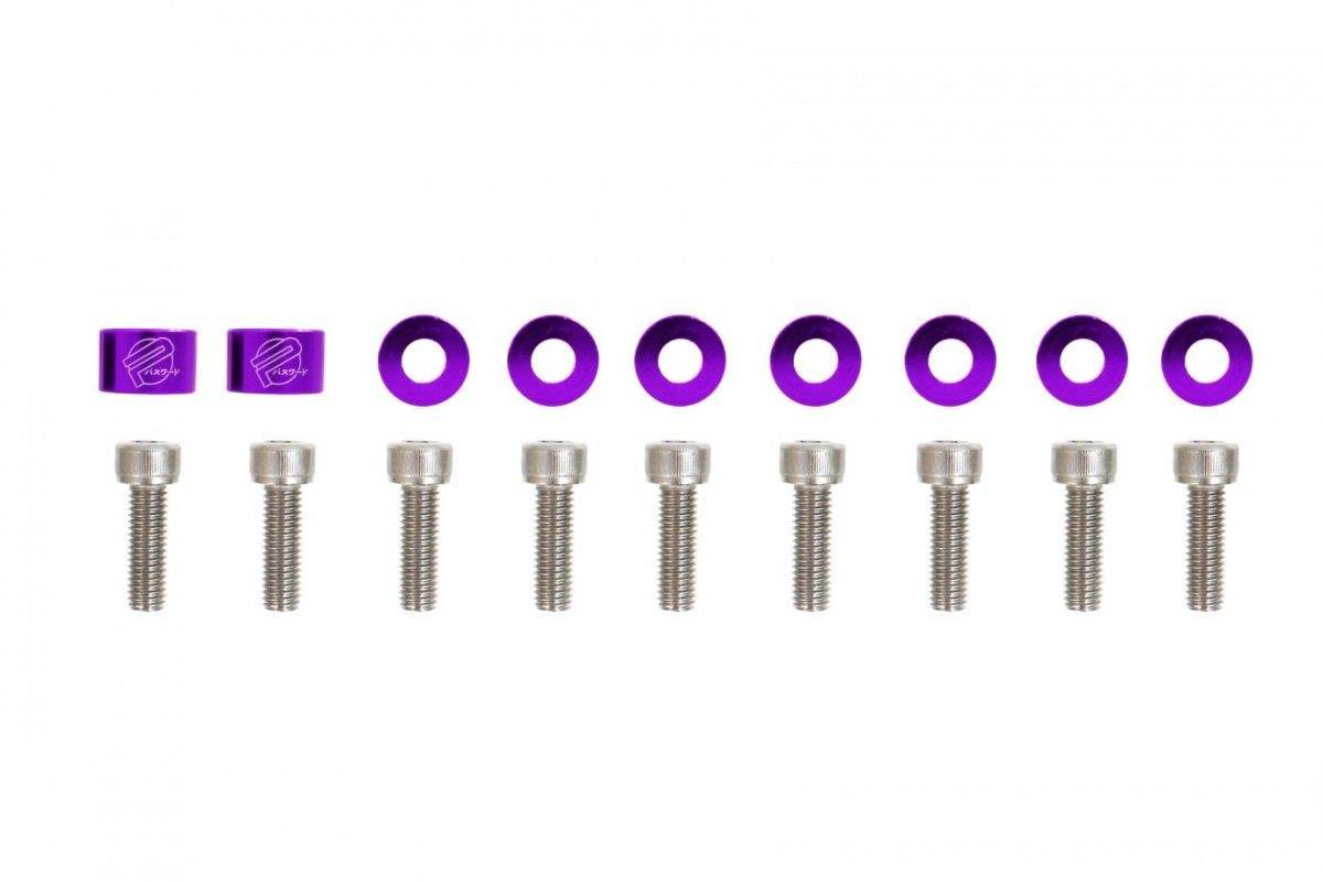 Decorative screws M8x1.25 25mm JDM Purple