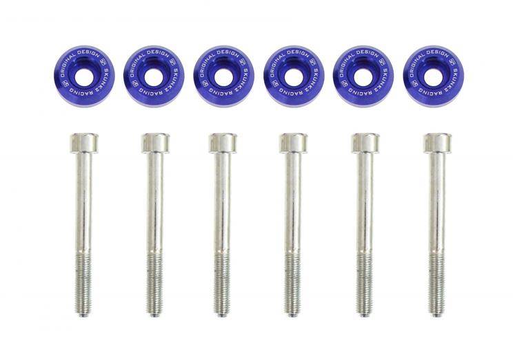 Lower Rear Control Arms Washers Civic Blue