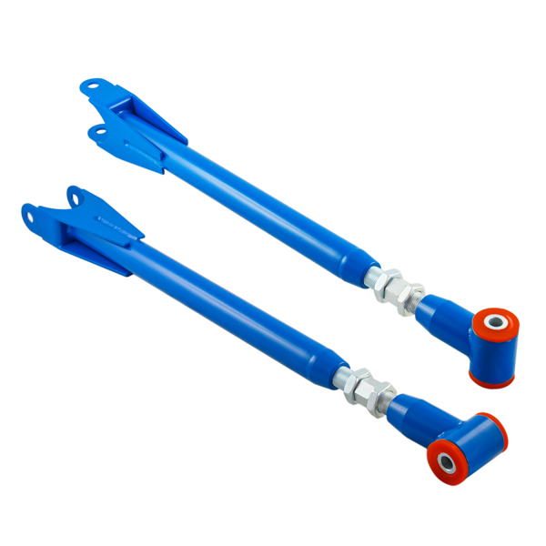 Steel Rear lower adjustable control arms (camber arms) BMW E36 E46 Z4 (80ShA) (Blue)