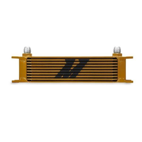 Mishimoto Oil Cooler Universal 10 Row 381x102x229 Gold