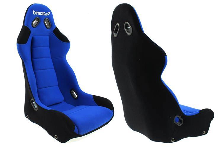 Racing Seat Bimarco Cobra III Velvet Blue Black